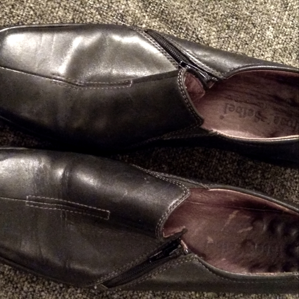 Black Josief Siebel Shoes Size 9